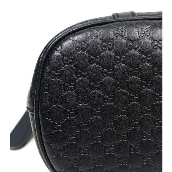 GUCCI Black Micro Cima Minidome Tote in Black Mini Bag A-A38070 - Picture 5 of 9